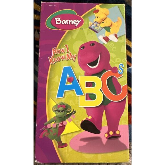 Barney VHS Now I Know My ABC’s 2004 HiT Entertainment Cartoon Rare - Picture 1 of 3